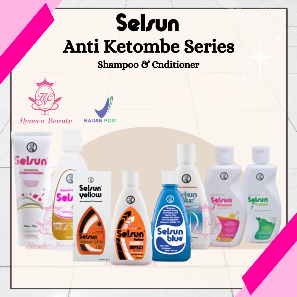 Jual Selsun Shampoo Conditioner Series Sampo Anti Ketombe Blue 5 Five Yellow Double Gold 7 0490