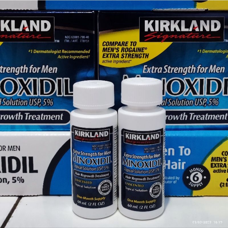 Jual MINOXIDIL KIRKLAND 100 ORIGINAL COSTCO USA DAN ISRAEL READY SIAP