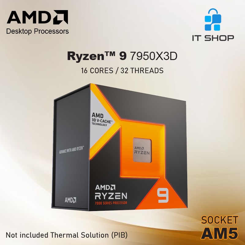 Jual PROCESSOR AMD RYZEN 7 5800X3D 3.4GHZ BOX 5800X 3D - Jakarta Pusat -  Queenprocessor