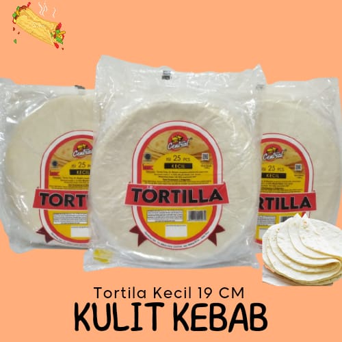 Jual Tortila Mini Isi 25 Kulit Kebab Mini Isi 25 Pcs Pack Shopee