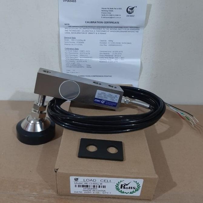 Jual Load Cell Loadcell Cells Sensor Timbangan Digital Zemic H8C C3 ...