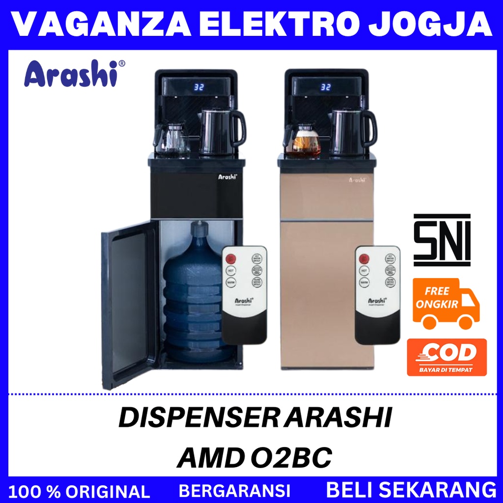 Jual Dispenser Galon Bawah Arashi Amd Arashi Amd Hot And Cold Ori Amd Rose Gold