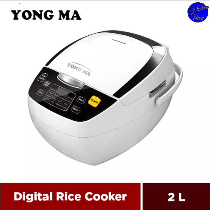 Jual YONG MA Digital Rice Cooker 2 L YMC 801R/SMC 8017 Putih ORIGINAL