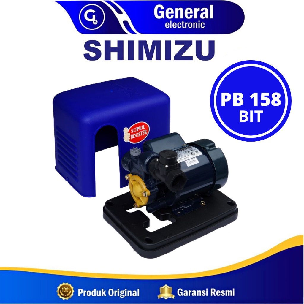 Jual Shimizu Pompa Air Pendorong Booster Pump PB 158 / PB158 / PB158