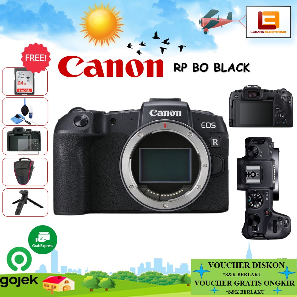 Jual Canon EOS RP Body Only / Canon RP KAMERA MIRROLENS | Shopee Indonesia