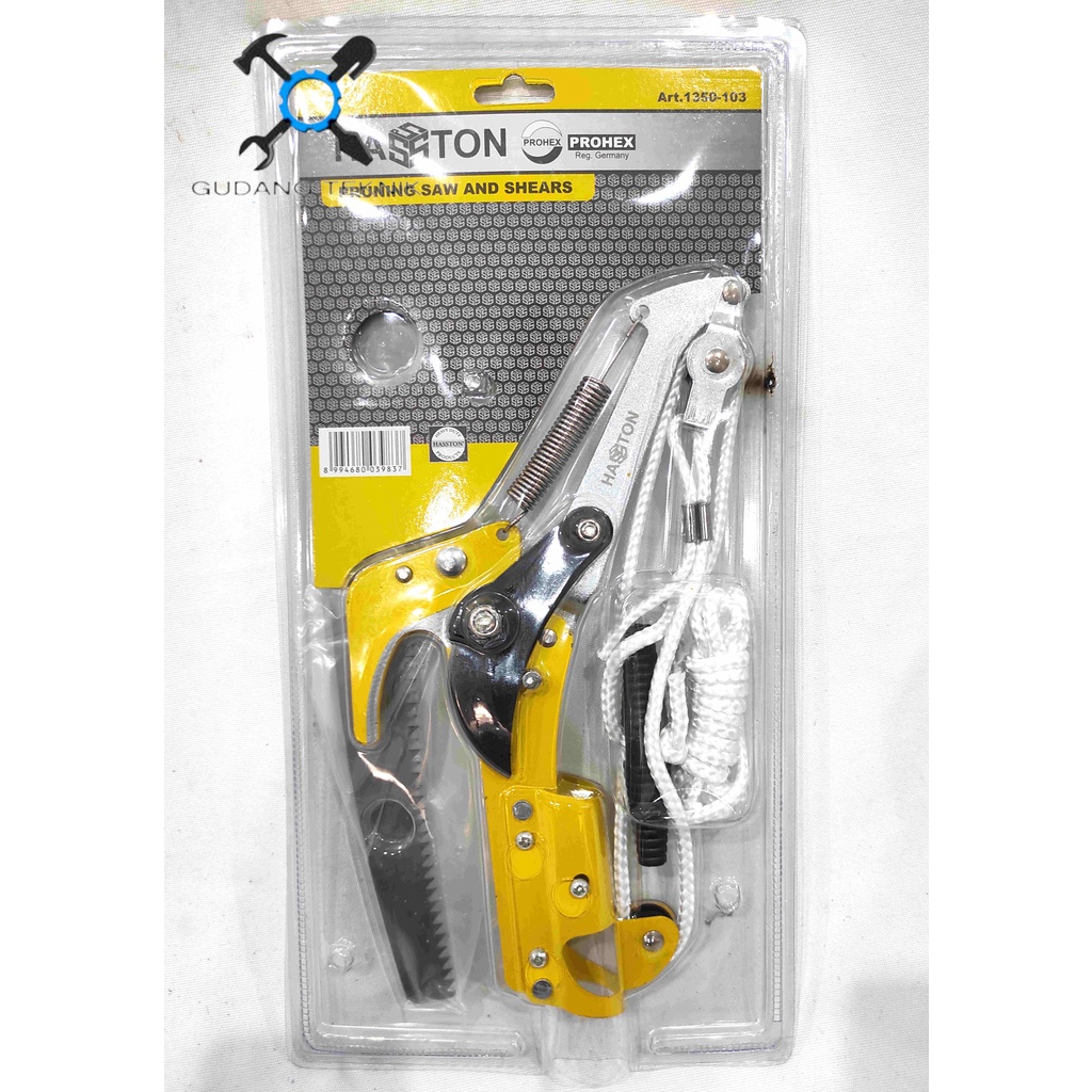 Jual Gunting Gergaji Dahan Ranting Kopi Coklat HASSTON PROHEX 1350-103 ...