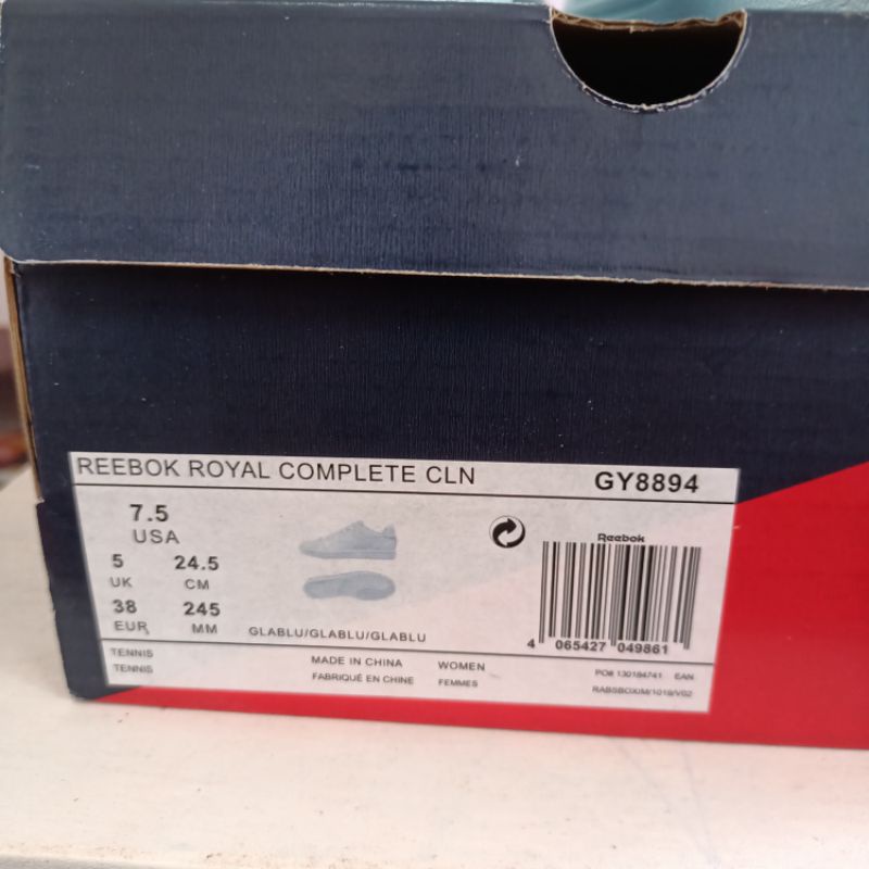 Jual REEBOK Royal Complete Biru soft ( Size : 37 ) | Shopee Indonesia