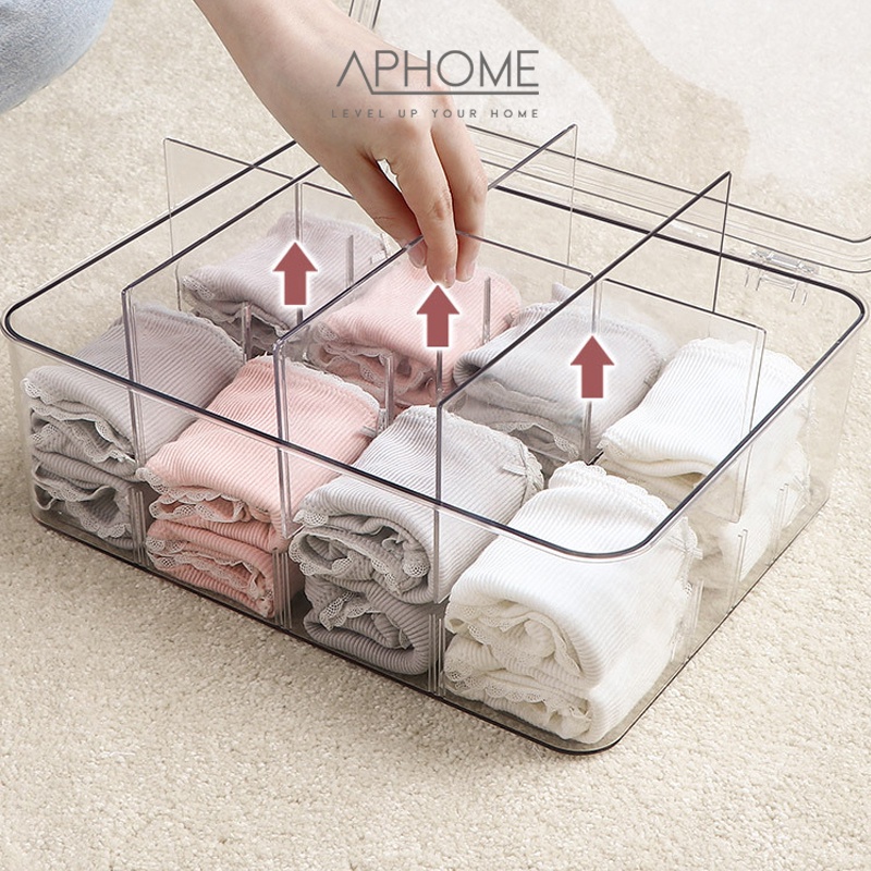 Jual APHOME Kotak Organizer Serbaguna Box Akrilik Kotak Sekat Organizer ...