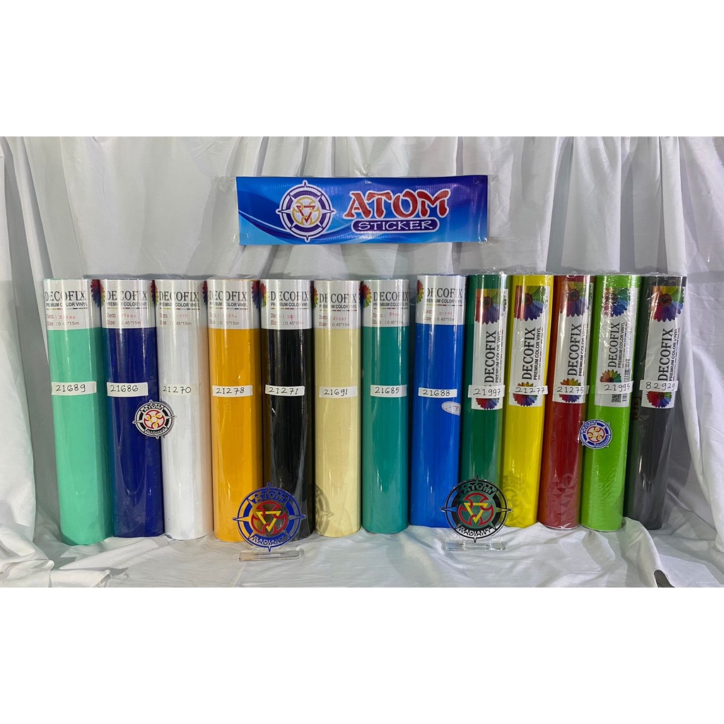 Jual Sticker Decofix Glossy / Matt 45cm (rol) | Shopee Indonesia