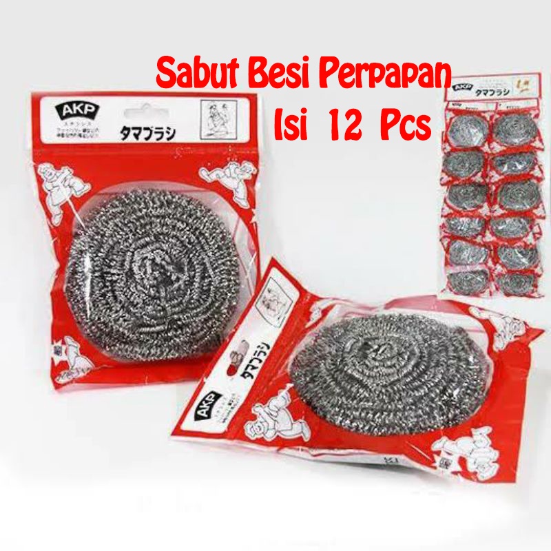 Jual Papan Isi Sabut Cuci Piring Stainless Kawat Sabut Kawat