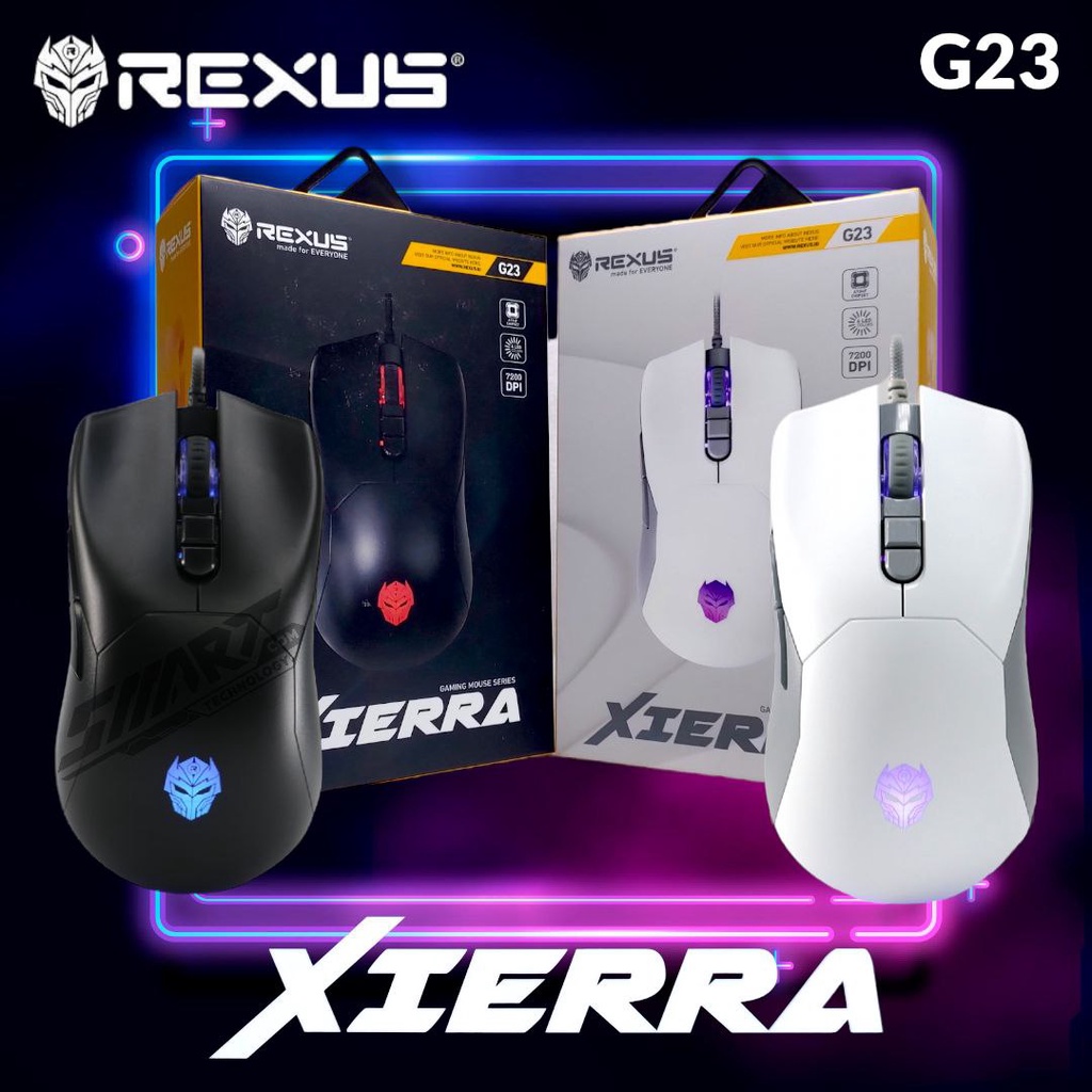 Jual Rexus Gaming Mouse Xierra G23 / Mouse Gaming Xierra G-23 | Shopee ...