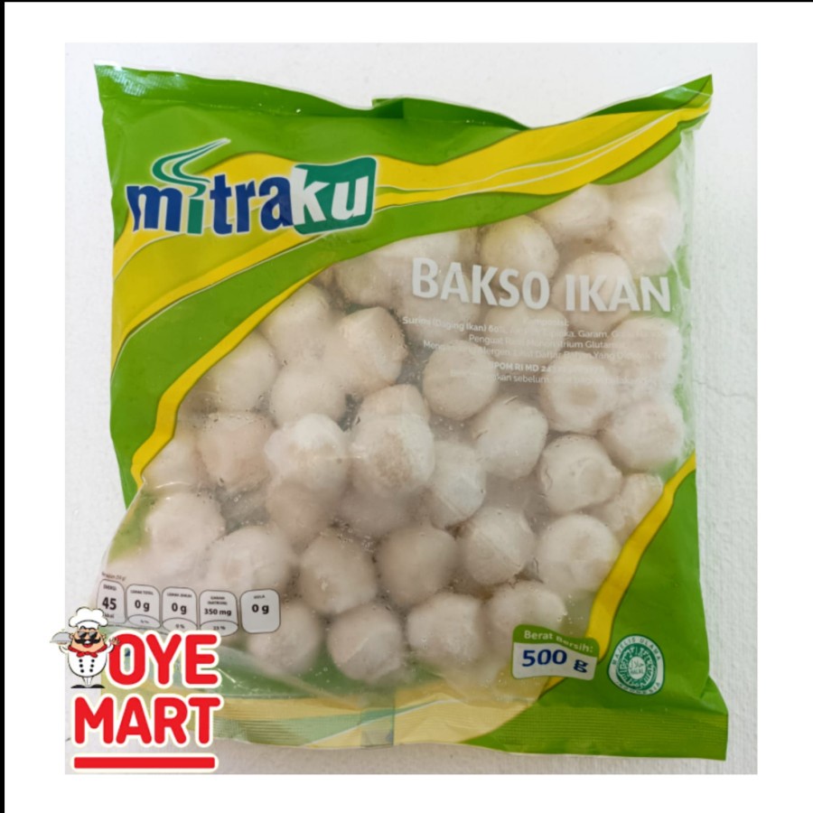 Jual Mitraku Bakso Ikan 500gr Shopee Indonesia