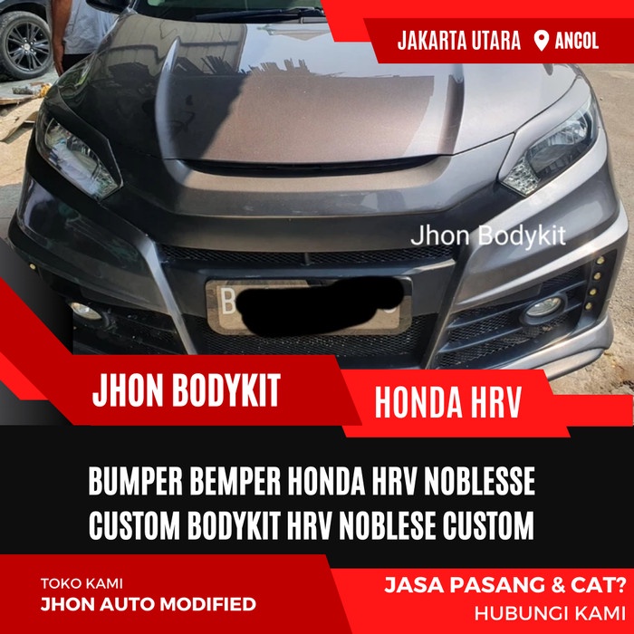 Jual BUMPER BEMPER HONDA HRV NOBLESSE CUSTOM BODYKIT HRV NOBLESE CUSTOM