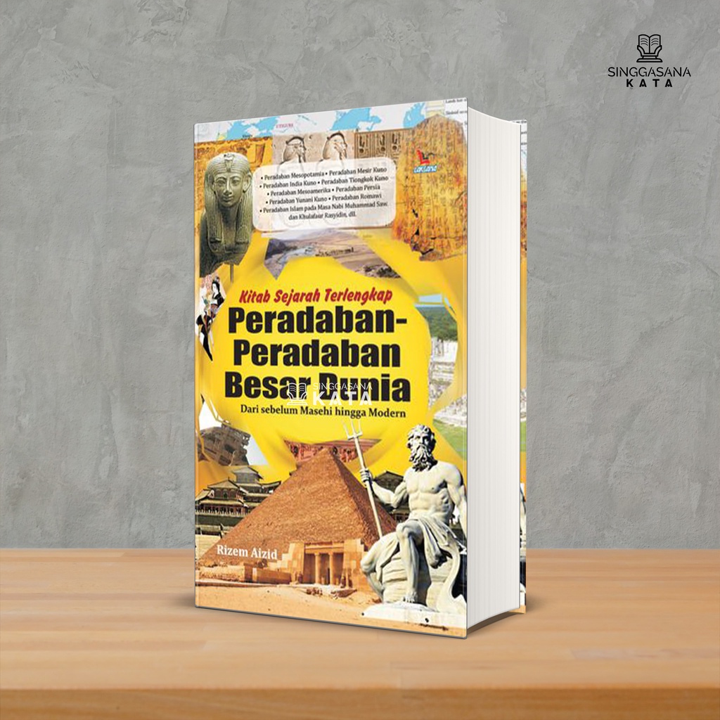 Jual Buku Kitab Sejarah Terlengkap Peradaban Peradaban Besar Dunia