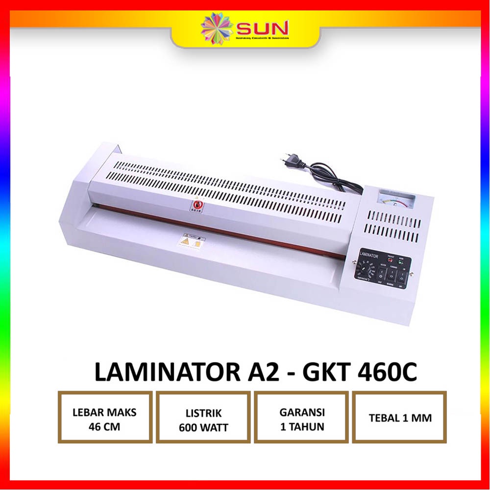 Jual Mesin Laminating A2 46 cm Laminator GKT 460C Shopee Indonesia