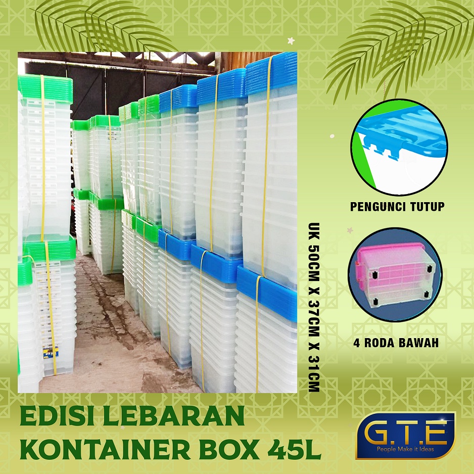 Jual GTE | GTE CONTAINER BOX 45L / BOX KONTAINER / TEMPAT PENYIMPANAN ...