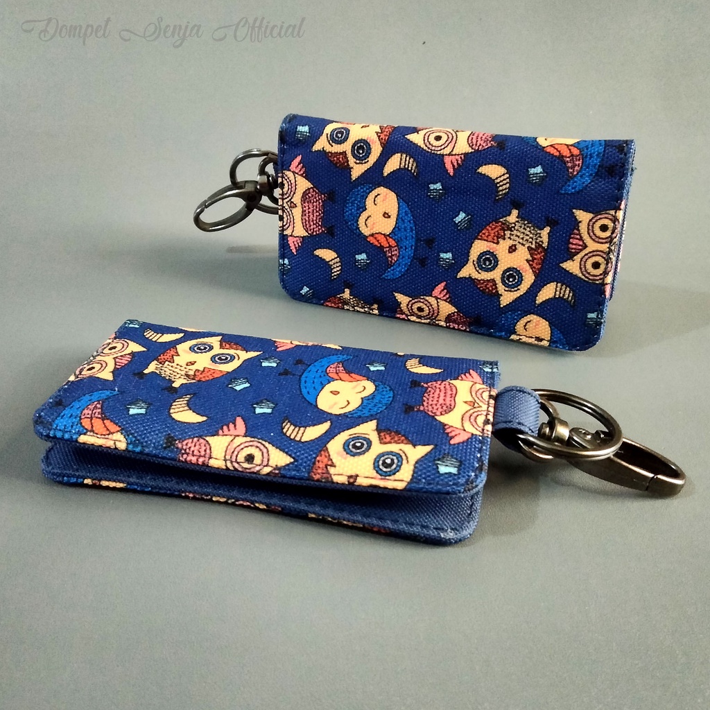 Jual Dompet Stnk Motor Gantungan Kunci Mobil Motif OWL Key Wallet ...