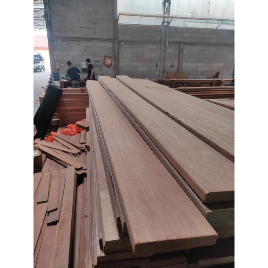 Jual Decking Kayu Bengkirai 360 cm - Papan Bengkirai Kalimantan