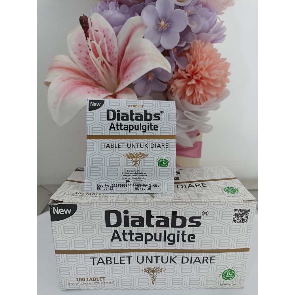 Jual New Diatabs (1 Strip isi 4 tablet) | Shopee Indonesia