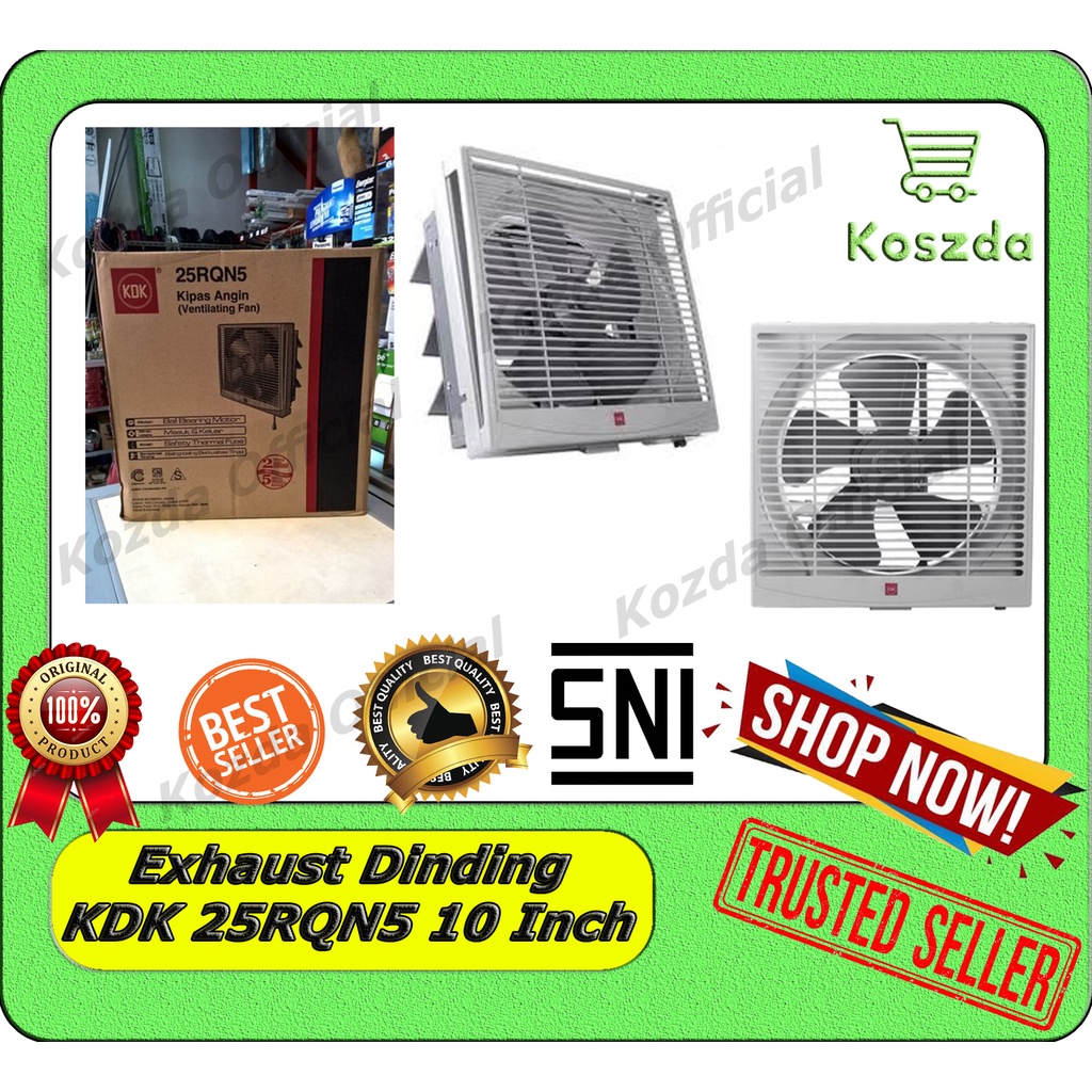 Jual Kdk Exhaust Fan Tembok Dinding Hexos 25rqn5 10 Original Resmi Kdk Shopee Indonesia 8035