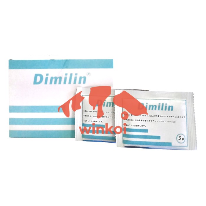 Jual DISKON SHOPEE/ Dimilin 10 Gr Obat anti kutu Ikan Koi Koki Atau ...