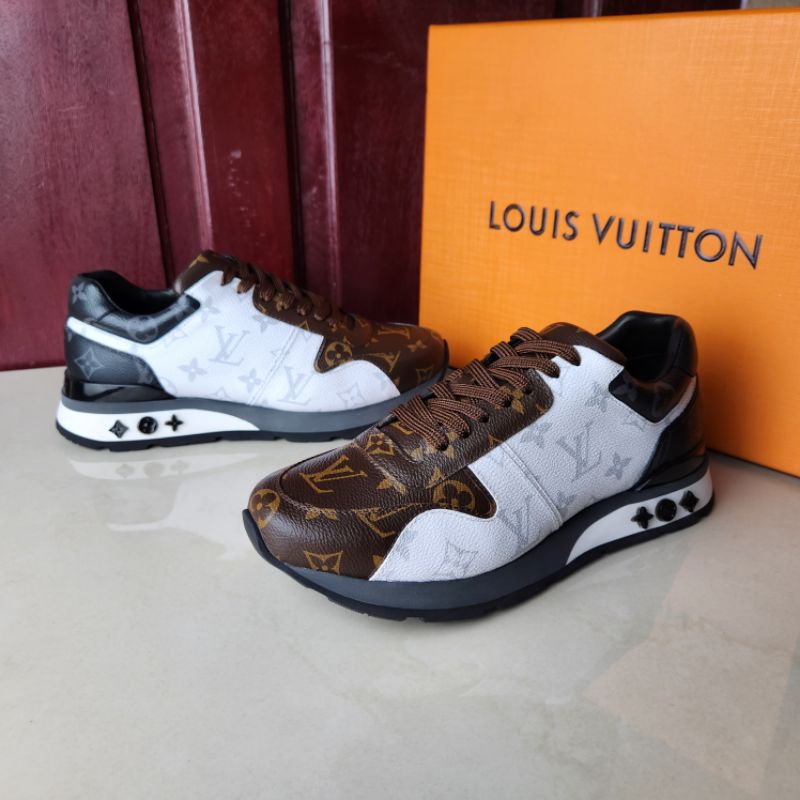 Louis Vuitton Forever Sneakers, Fesyen Pria, Sepatu , Sneakers di Carousell