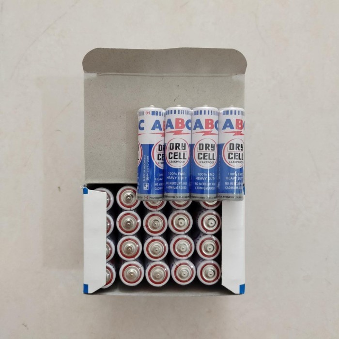 Jual Baterai Abc Biru Aa Battery Abc Biru A Isi Pcs Shopee Indonesia