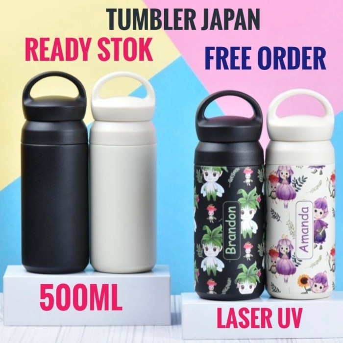 Jual termos japan stainless tumbler japan termos jepang tumbler 500ml