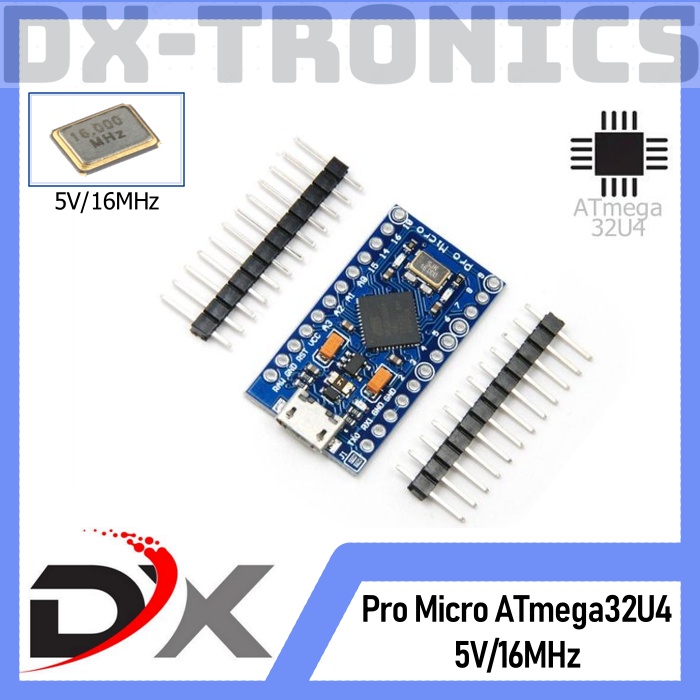 Jual Pro Micro ATMega32U4 5V 16MHz Promicro | Shopee Indonesia
