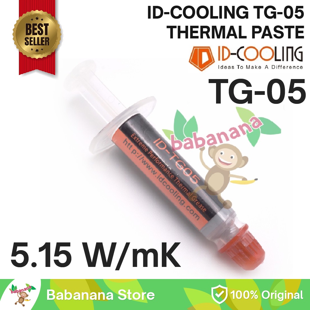 Jual ID-COOLING thermal paste TG-05 grease pasta prosesor tg05 ...
