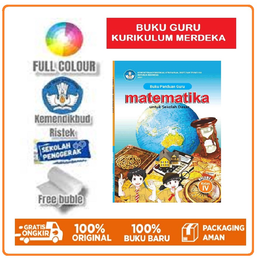 Jual Buku Panduan Guru Kelas 4 Kurikulum Merdeka SD / MI Kelas IV Buku ...