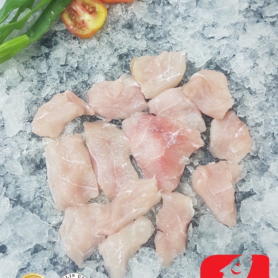 Jual Scrape Meat Ikan Demersal 500 gr / Kakap Putih Lencam Kaci ...