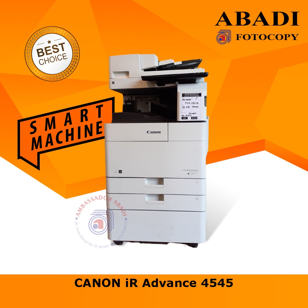 Jual Mesin Fotocopy Canon Ira 4545 Ready Stock Shopee Indonesia 6993