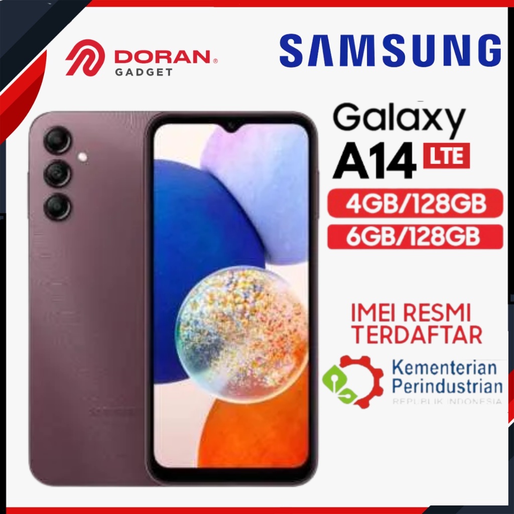 Jual Samsung Galaxy A14 4G LTE 50MP Triple Camera Samsung A14 4G ...