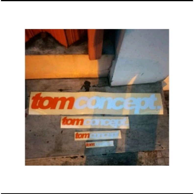 Jual STICKER TOMCONCEPT ORIGINAL | Shopee Indonesia