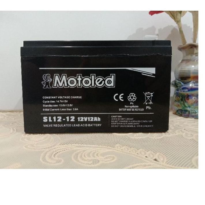 Jual Harga Heboh Aki Sepeda Listrik / Aki Selis ( 12V / 12 AH ) murah