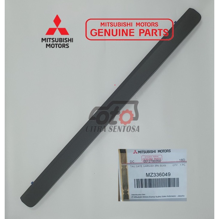 Jual Baru! Garnish Tailgate Xpander Cross / Mz336049 Shopee Indonesia