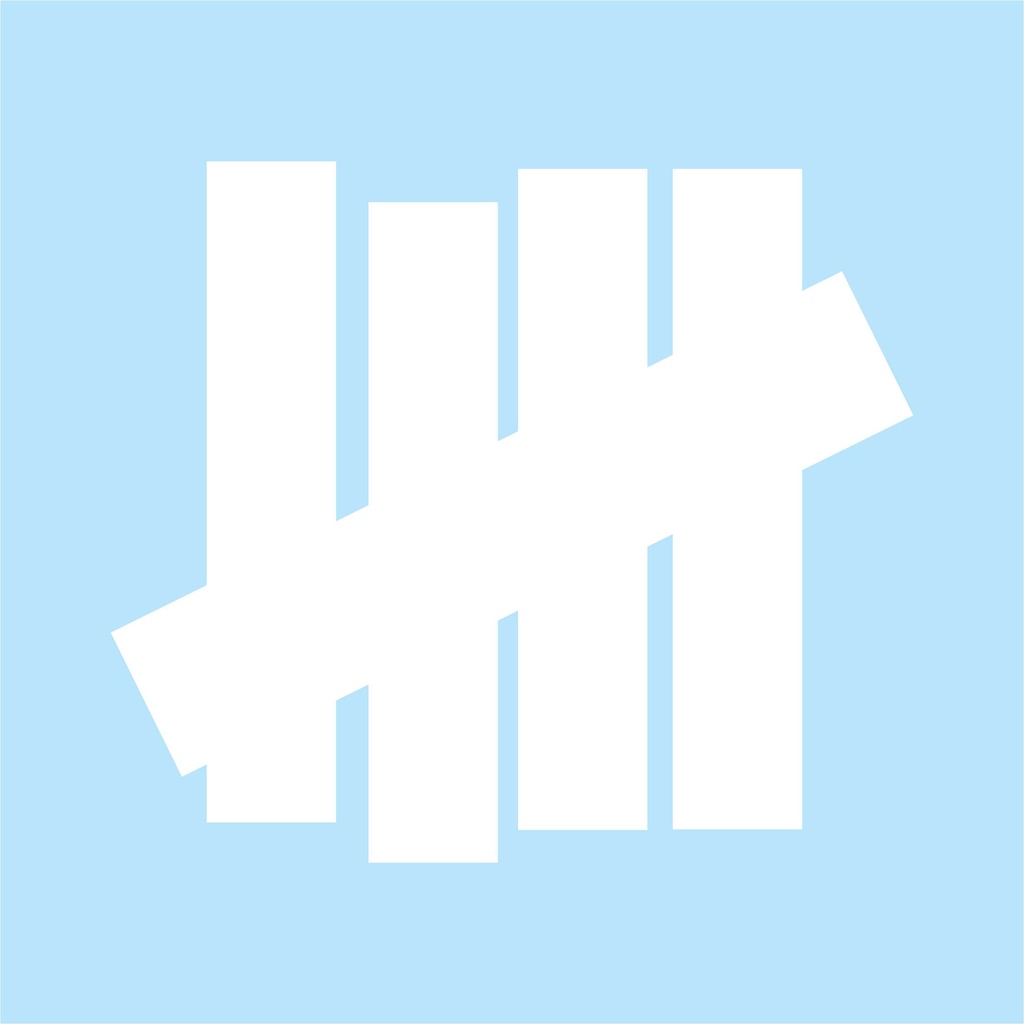 Jual Cutting Sticker Stiker Undefeated Logo Vinyl Oracal | Shopee Indonesia