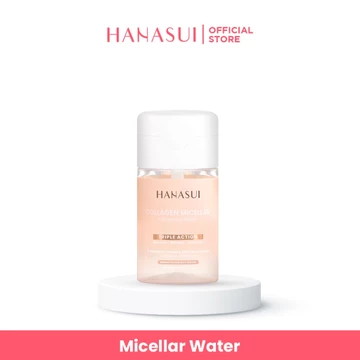 Lovablemart Hanasui Collagen Micellar Cleansing Water Cairan Pembersih Wajah Lembut