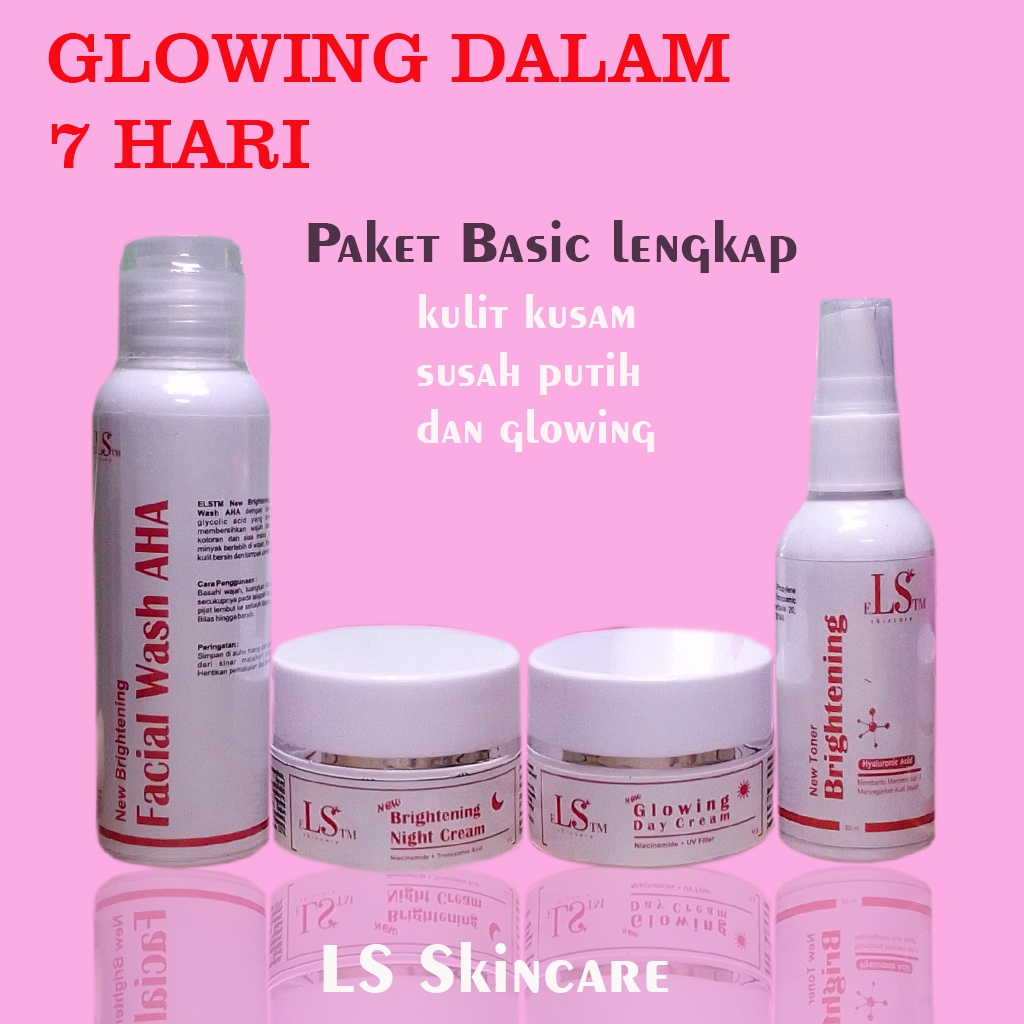 Jual Paket basic brightening LS skincare untuk wajah sus…