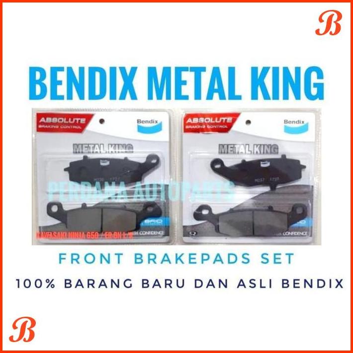 Jual Paket Kampas Rem Premium Ninja Depan Kiri Kanan Bendix Mk Pap Shopee Indonesia