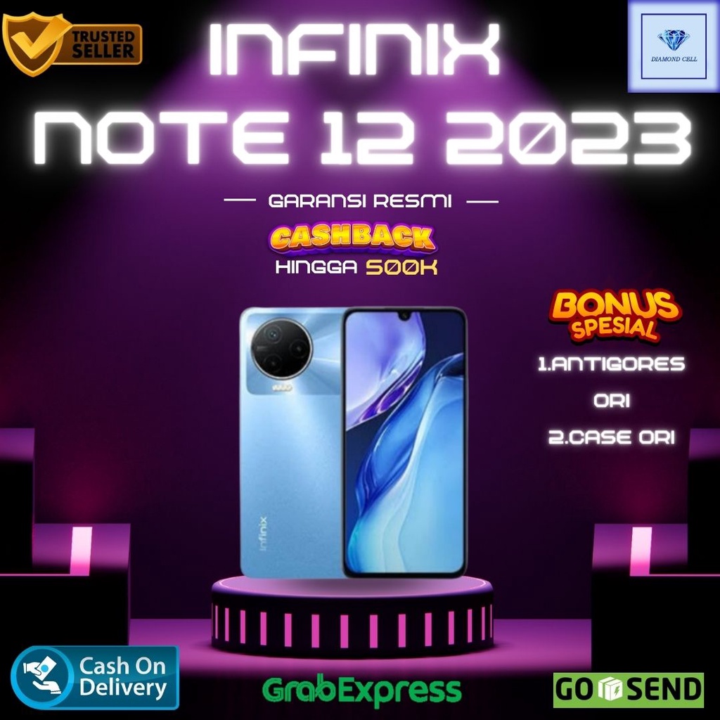 Jual Infinix Note 12 2023 8/128GB + 8/256GB Garansi Resmi | Shopee ...