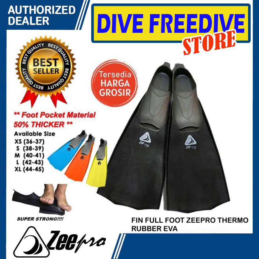 Jual Fin Snorkeling Zeepro Thermo Next Kaki Katak Sepatu Renang Selam