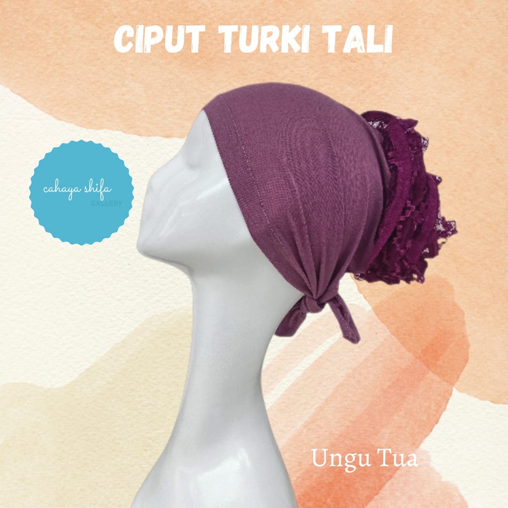 Jual CIPUT TURKI TALI PREMIUM RENDA CEPOL TALI / CIPUT TURKI BASIC TALI ...