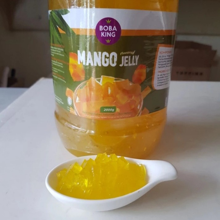 Jual Boba King Mango Jelly Bobba King Jeli Agar Agar Rasa Buah Mangga