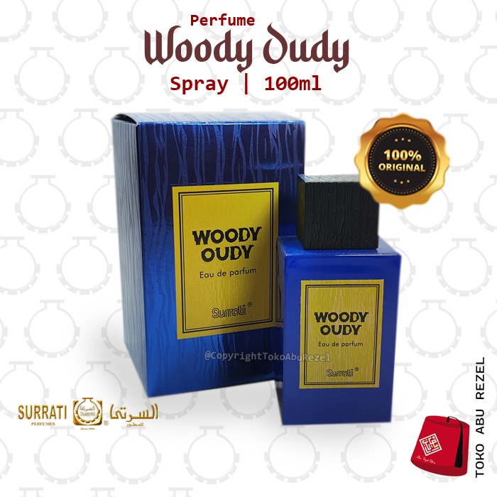 Jual Parfum WOODY OUD SPRAY 100 ml Parfum Surrati Spray 100 ml