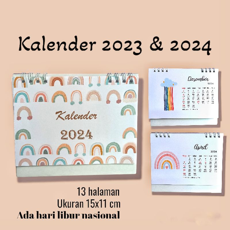 Jual Kalender duduk 2024 estetik pasaran jawa termurah harga grosir