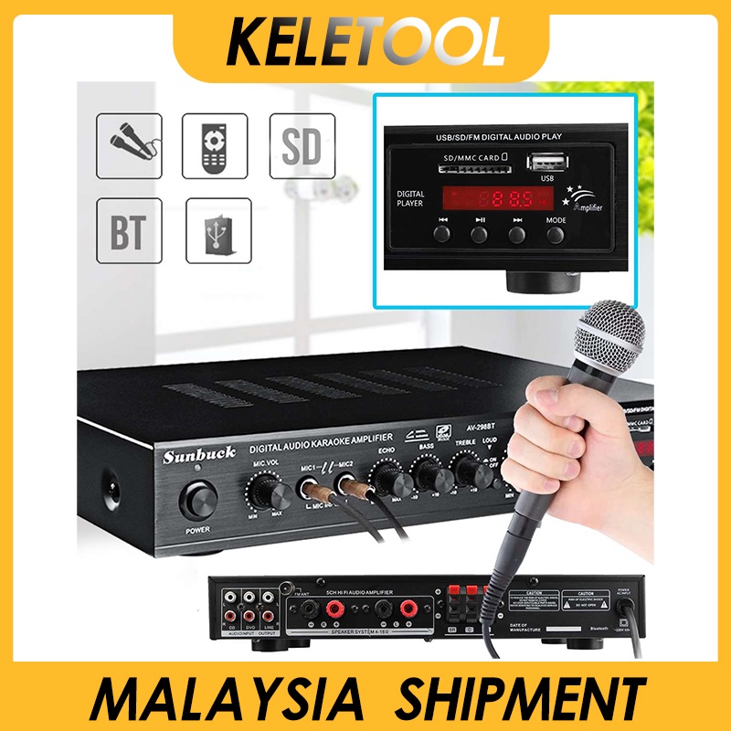 Jual Ampli Karaoke Equalizer/Treble Bass Booster/EQ Audio