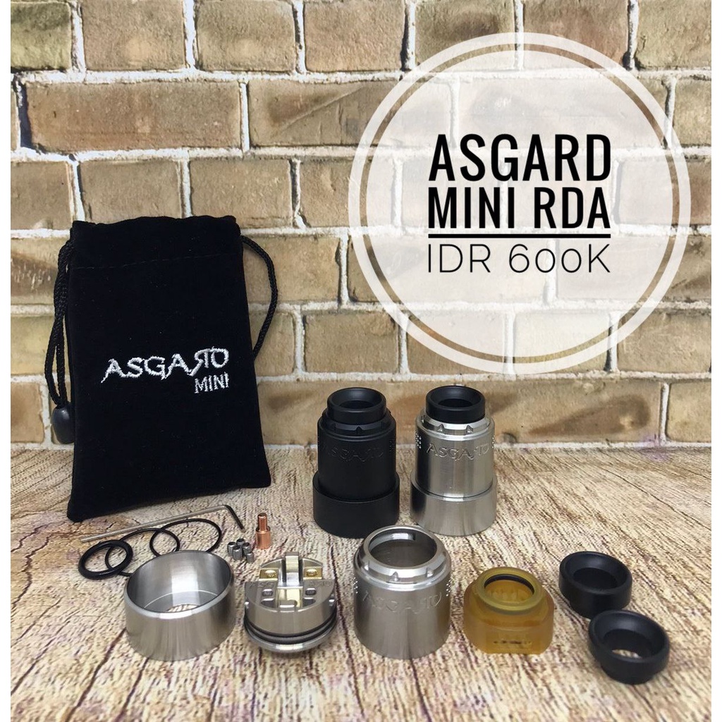 Jual Asgard Mini RDA by Vaperzcloud | Shopee Indonesia