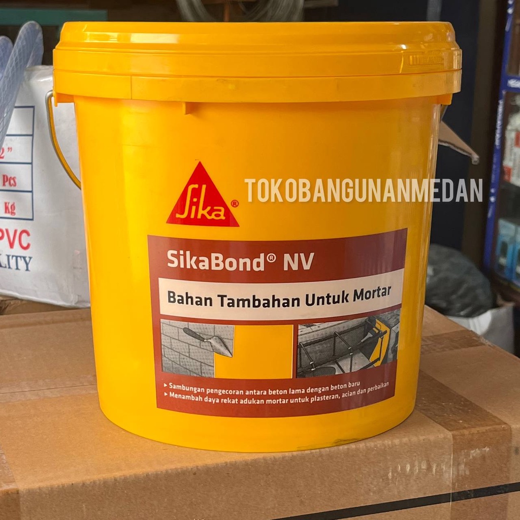 Jual SIKA BONDING ADHESIVE 10 KG - LEM SAMBUNGAN BETON SIKABOND ...